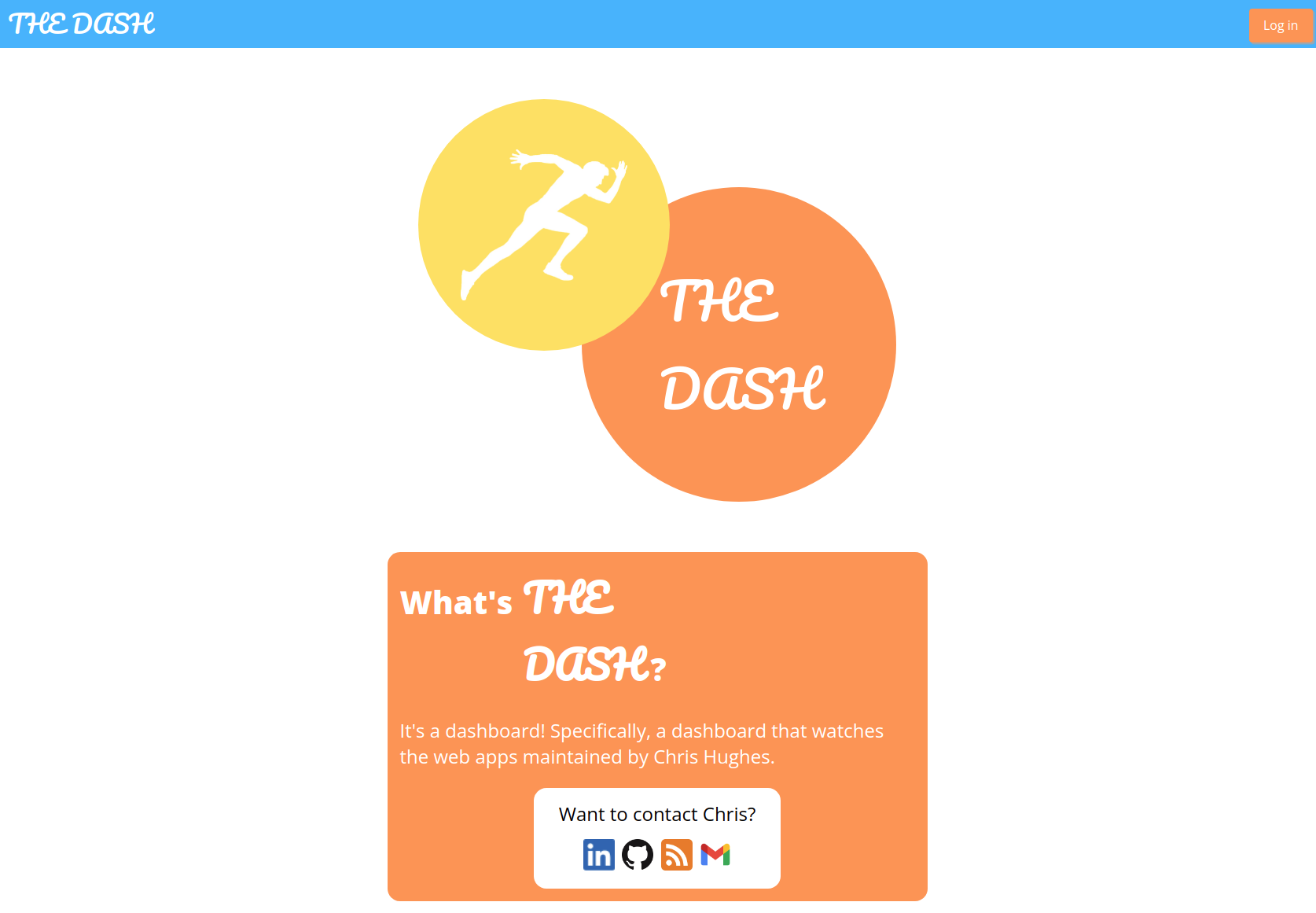 Picture of THE DASH public screen